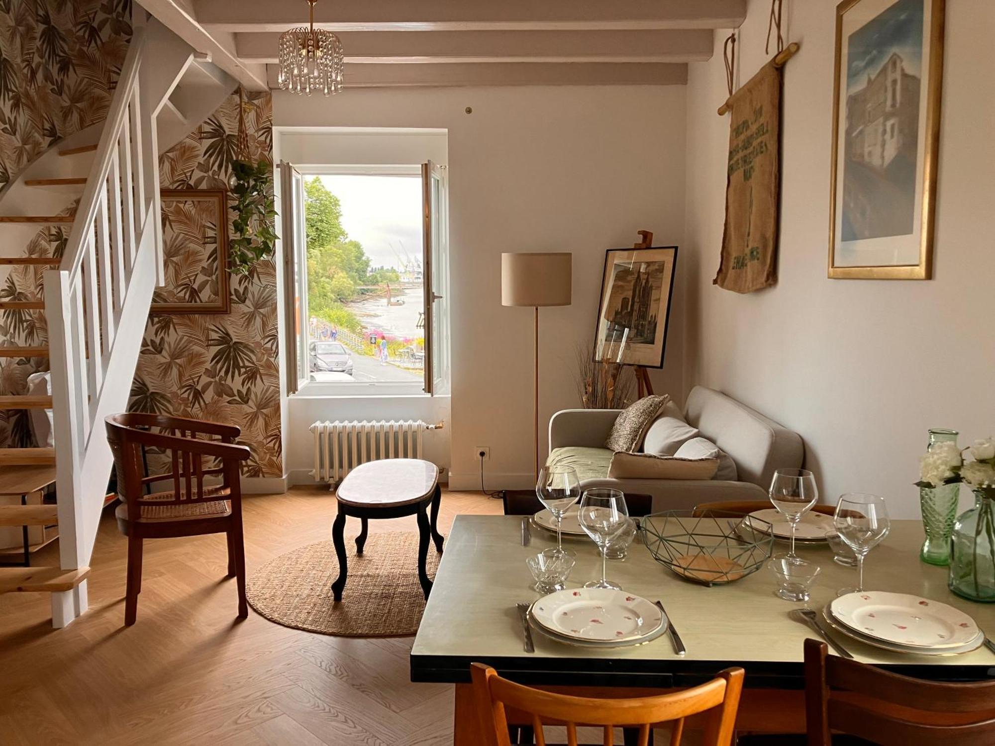 Vue Loire - Chez Lulu La Nantaise